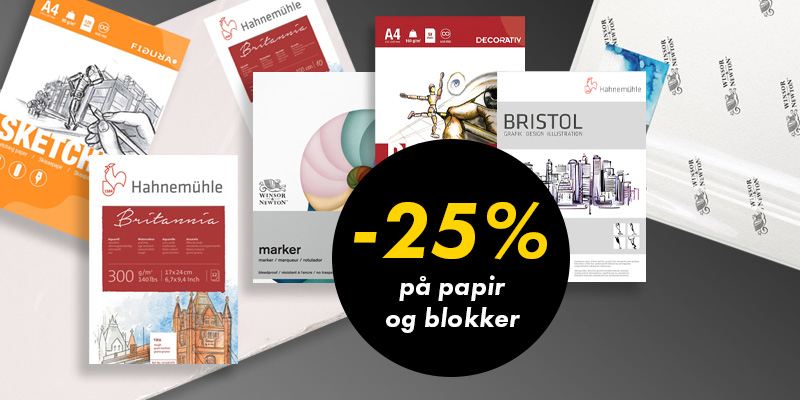 Tilbud på papir og blokker